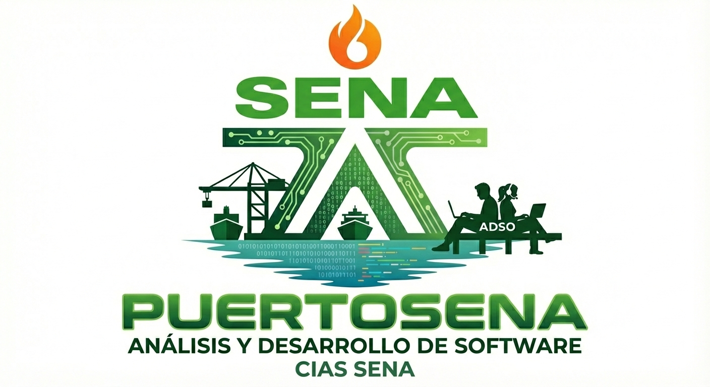 Logo Puerto SENA - Centro de Comercio y Servicios